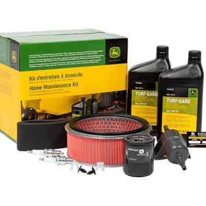 John Deere home maintenance kit with oil and filter