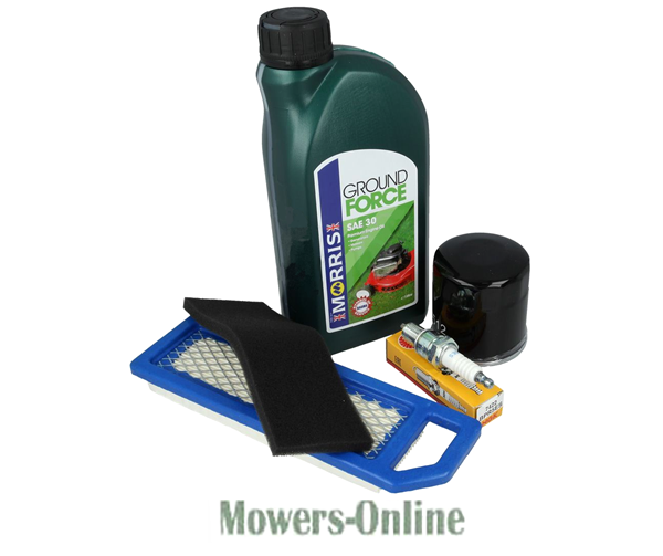 4tjqbhtdfru.png - Mowers Online Lawn mower maintenance kit with oil and filter