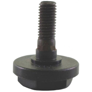 Adjustable leveling foot with threaded stud