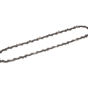 Chainsaw chain loop for cutting.