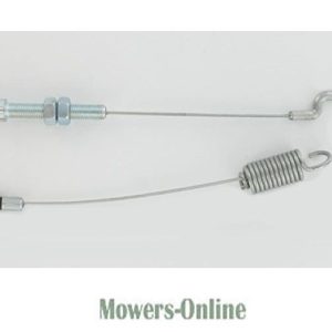 Lawn mower brake cable assembly pair