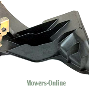 Lawn mower grass collection chute attachment