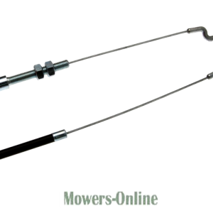 Pair of lawn mower control cables with handles