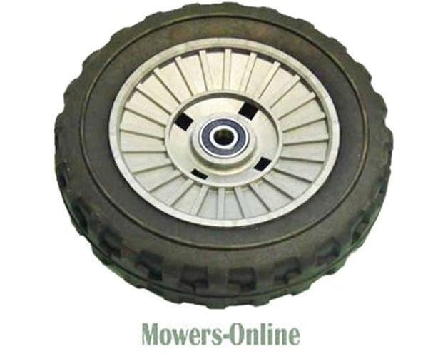 5by4twxsitg.jpg - Mowers Online Lawnmower wheel with tread tire and rim