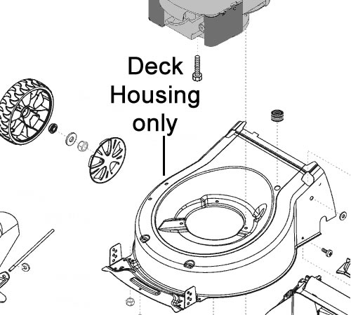 5cfxwjircvr.jpg - Mowers Online Deck housing parts diagram for lawn mower