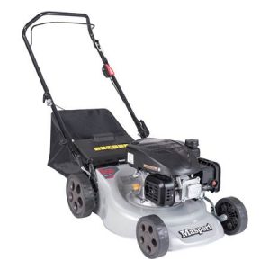 Masport petrol push lawn mower with bag