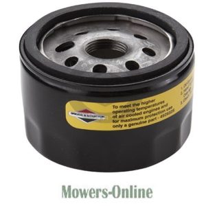 Oil filter for lawn mower engines