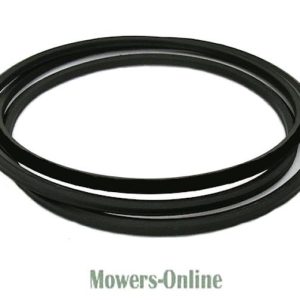 Rubber drive belt for lawn mower
