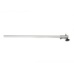 Long-barrel shotgun with adjustable sight mechanism