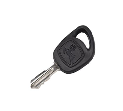 5qffqv1dcui.png - Mowers Online Black car key with oval grip handle
