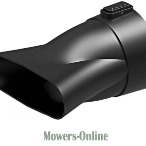 Exhaust deflector with mounting bracket