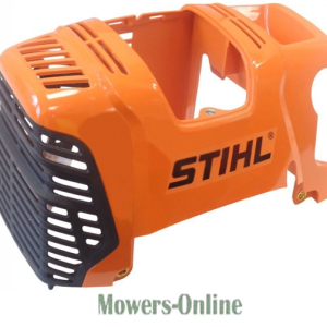 STIHL chainsaw engine housing cover assembly