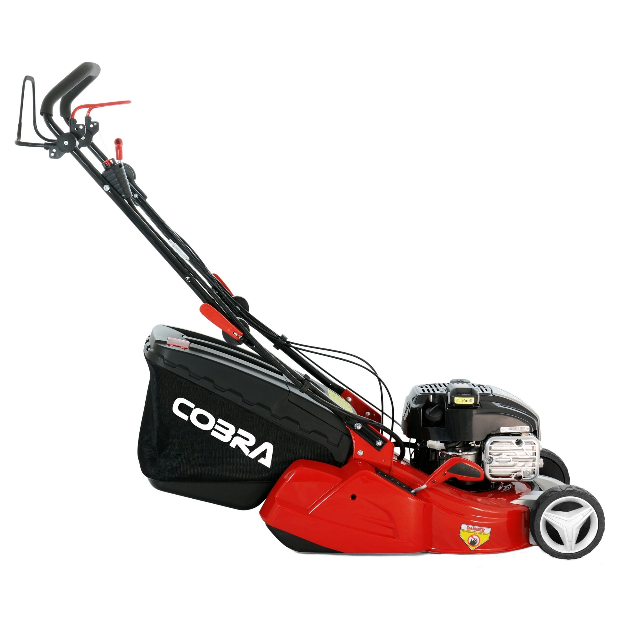 a4hoohngvn5.jpg - Mowers Online Cobra petrol lawn mower with collection bag