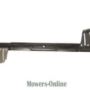 Lawn mower deck baffle or deflector plate