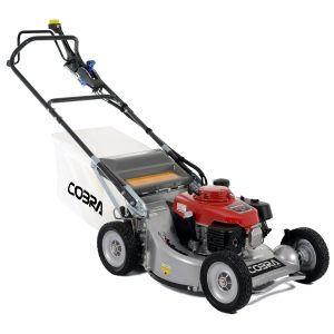 Cobra self-propelled petrol lawn mower