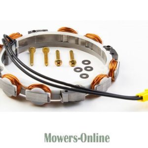 Stator assembly with coils and connectors kit
