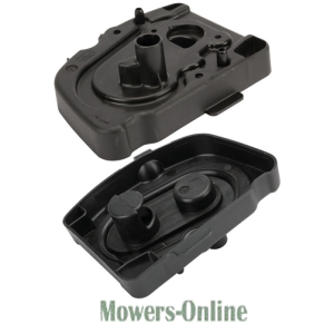 Lawn mower deck housing parts, plastic