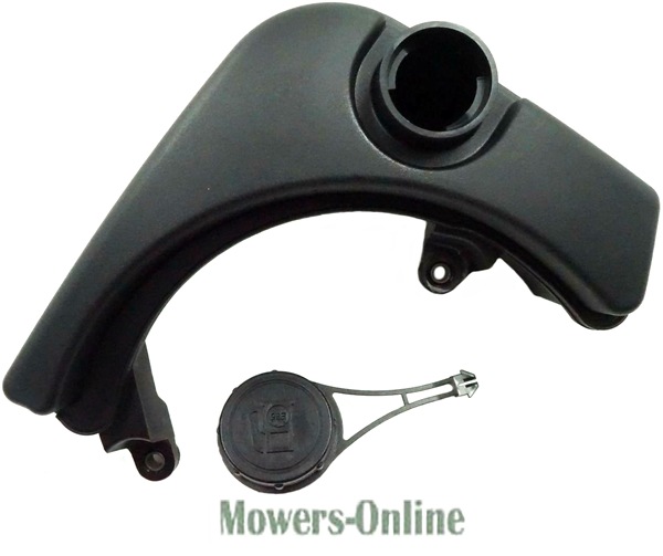 asqe54x4qpr.png - Mowers Online Lawn mower air filter cover and cap assembly