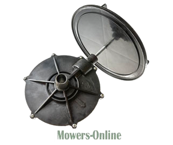 auzbi4l4n3b.png - Mowers Online Lawn mower grass discharge chute assembly