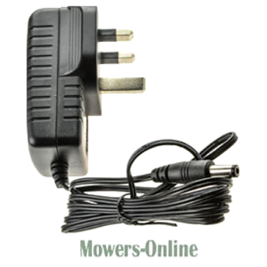 UK three pin plug power adapter with DC cable