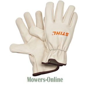 STIHL work gloves with wrist strap