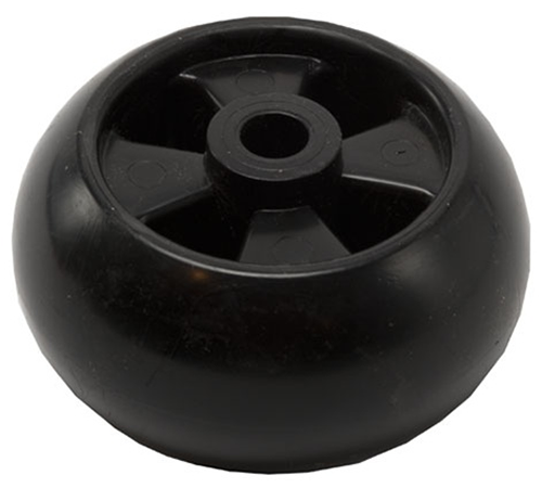 beetsmhimxt.png - Mowers Online Black rubber caster wheel with center hole