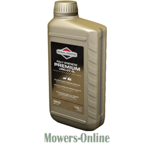 Briggs and Stratton Premium SAE 30 motor oil bottle