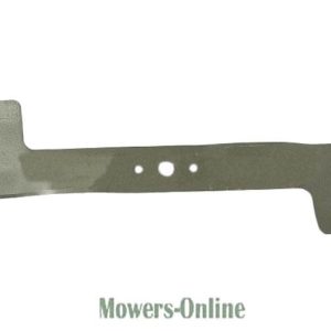 Lawn mower blade with three holes