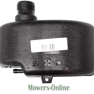 Fuel tank with filler cap and mounting bracket