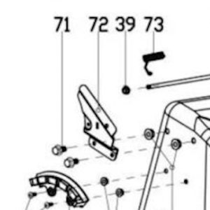 Shotgun trigger assembly parts diagram numbered components