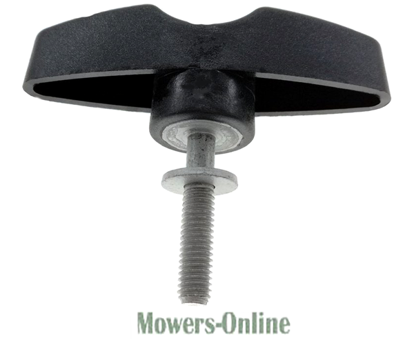 bkix4ucf2x2.png - Mowers Online Thumb screw with butterfly handle and bolt