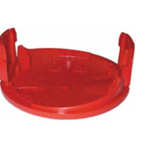 Red plastic bowl with handles
