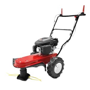 String trimmer wheeled edger with gas engine