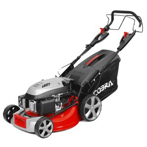 Cobra petrol push lawn mower with handles