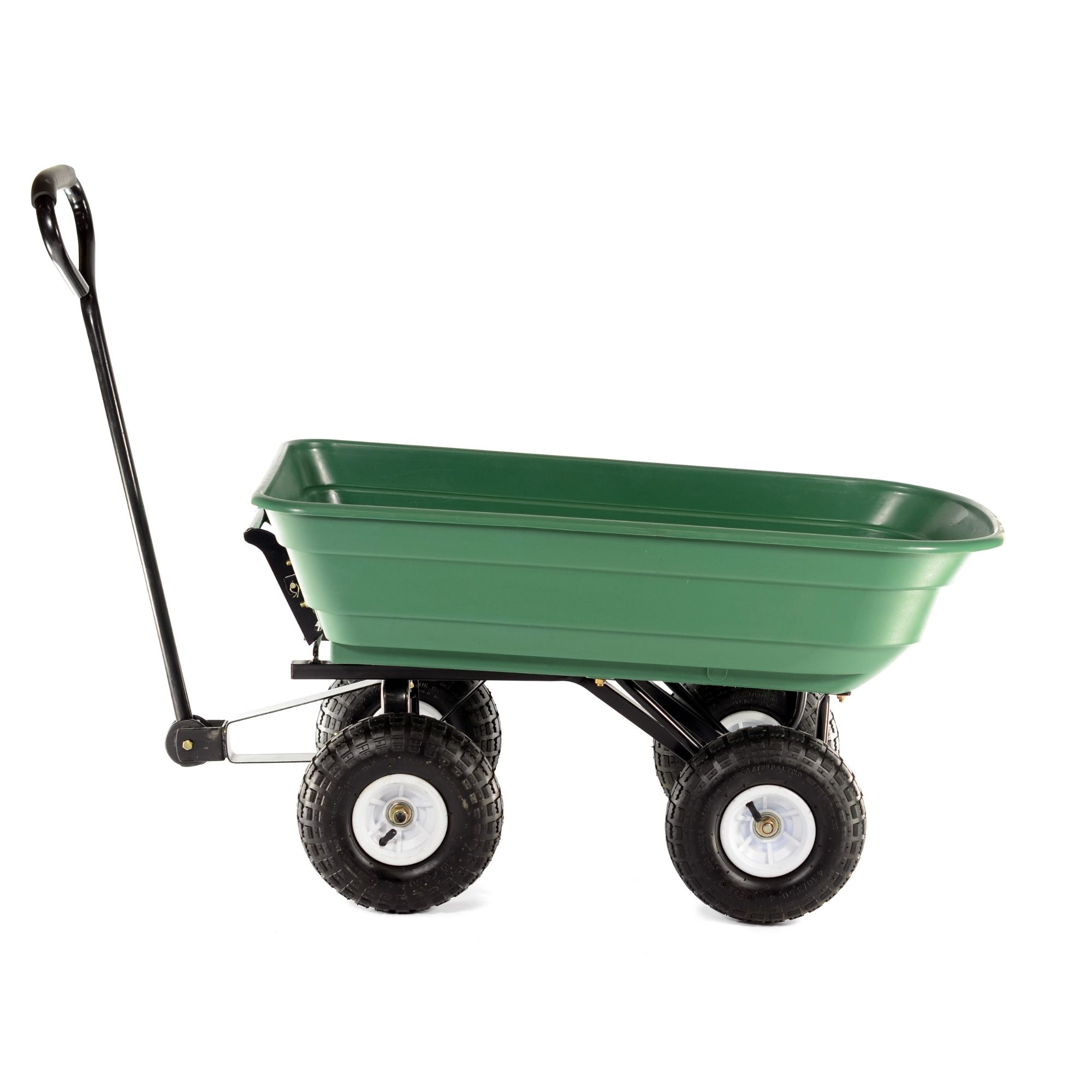 c5eakqjesbd.jpg - Mowers Online Garden cart with four wheels and handle
