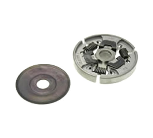 caon10aide4.jpg - Mowers Online Clutch assembly and pressure plate components.