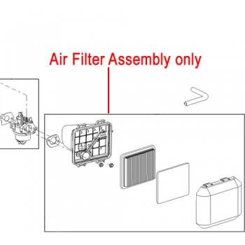 C - Mowers Online Air filter assembly parts diagram