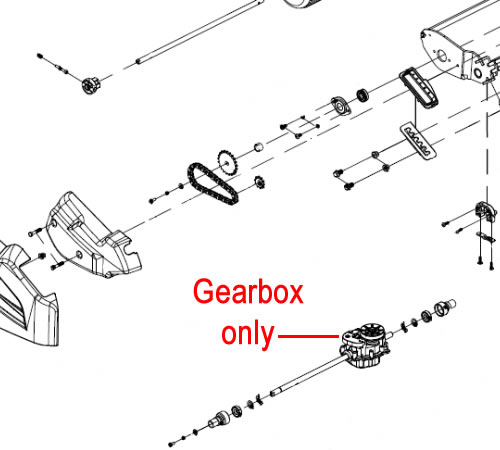 cnwricnjmux.jpg - Mowers Online Lawn mower gearbox assembly diagram parts