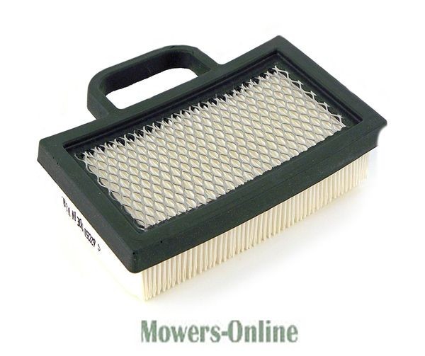 csgoogyuntk.jpg - Mowers Online Rectangular air filter with pleated design and handle