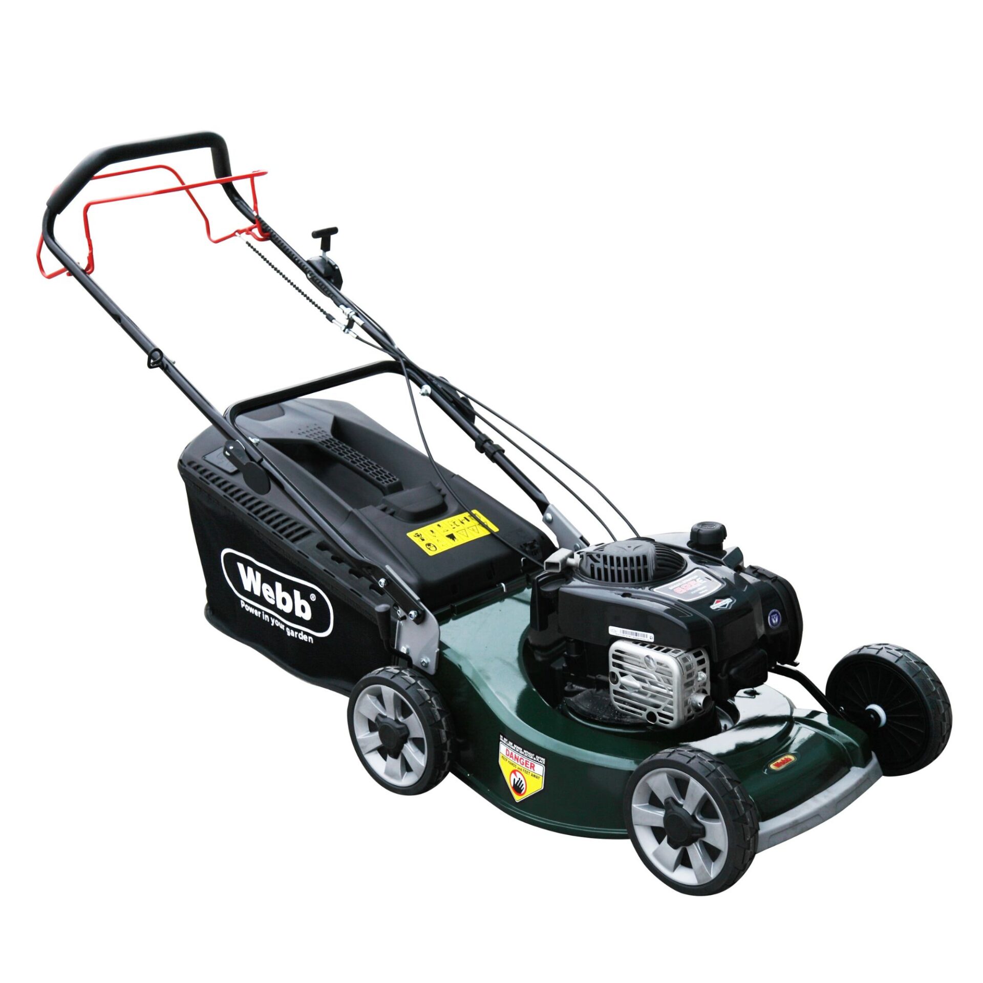 cvcy22jy05r.jpg - Mowers Online Petrol lawn mower with rear roller and handles