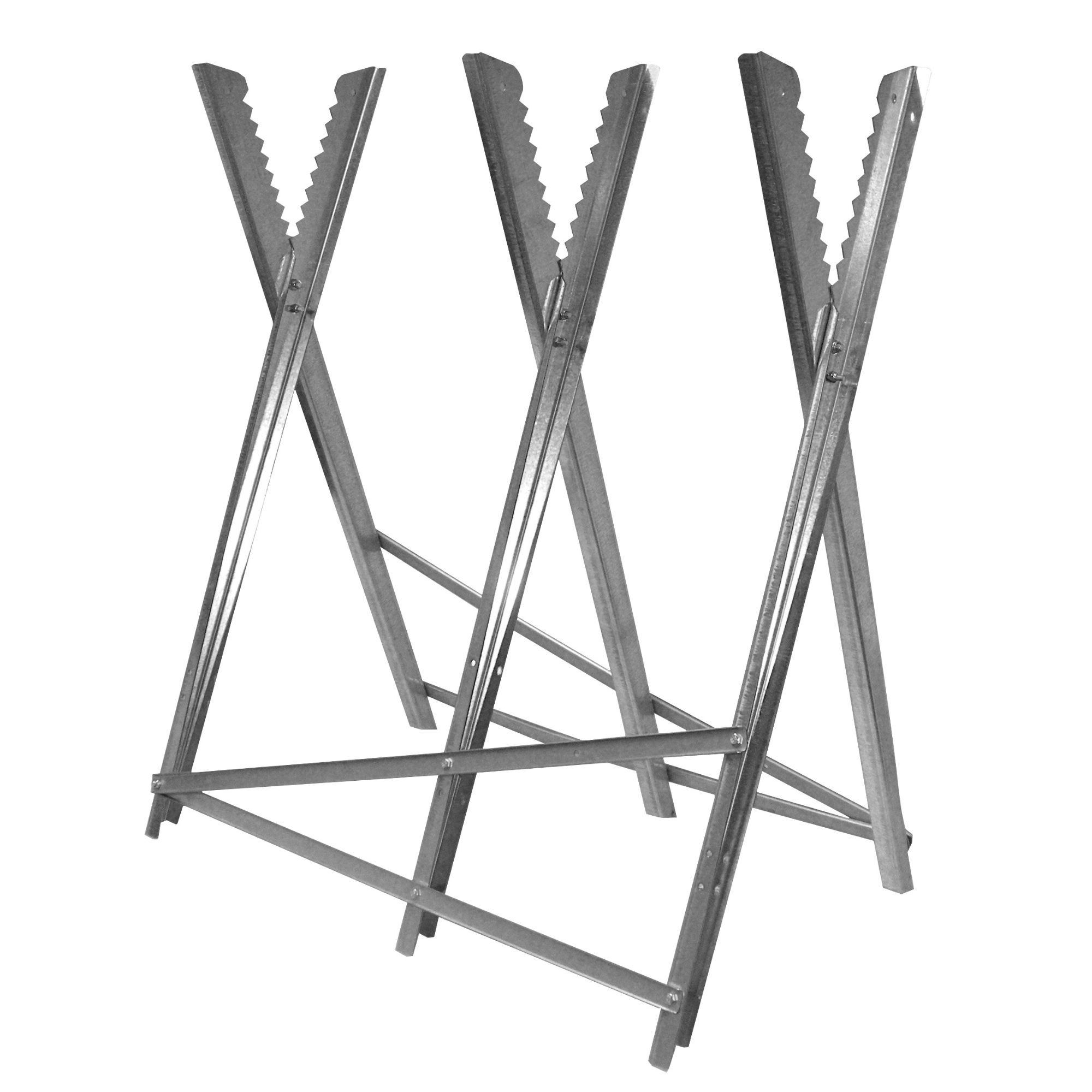 cvn1lzowgcm.jpg - Mowers Online Folding sawhorse stand with X-frame design