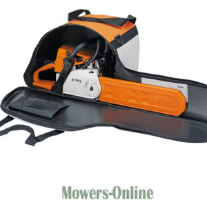 STIHL chainsaw with carrying case and accessories