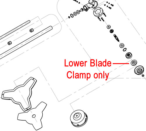 dbnkw0ar1ah.jpg - Mowers Online Lower blade clamp assembly parts diagram
