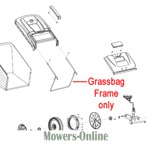 Grassbag frame assembly parts diagram