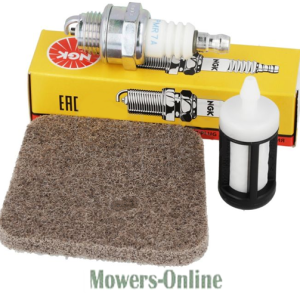 Spark plug and maintenance kit for small engines