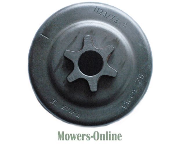 P - Mowers Online Clutch pulley with star-shaped drive center