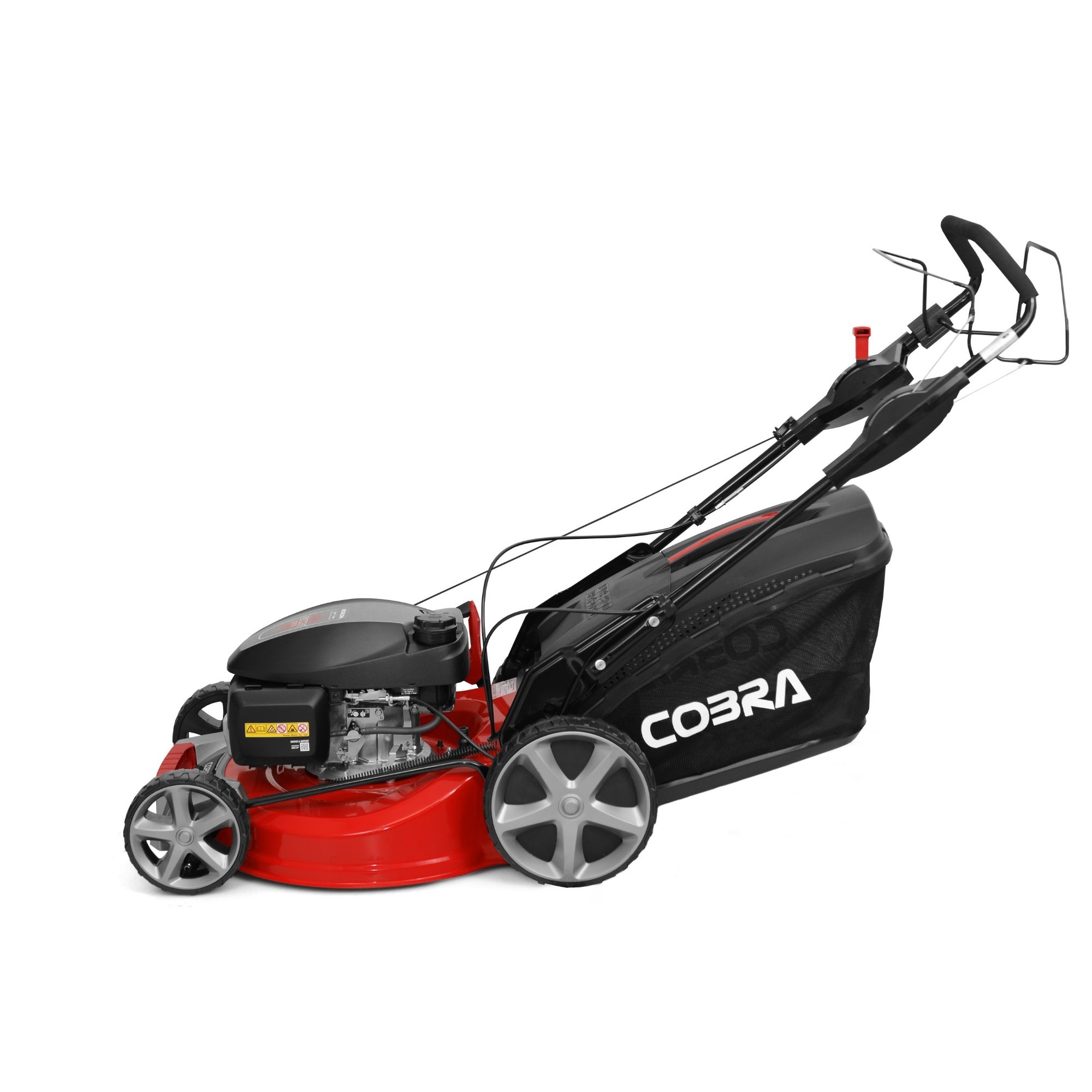 dleajh0ujal.jpg - Mowers Online Cobra petrol push lawn mower with collector bag