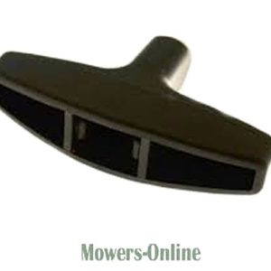 Lawn mower blade with two cutting edges