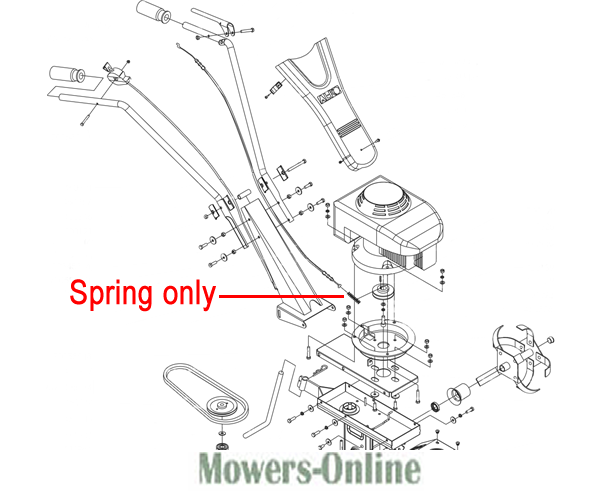 ds5ldummeqn.png - Mowers Online Lawn mower engine spring assembly diagram
