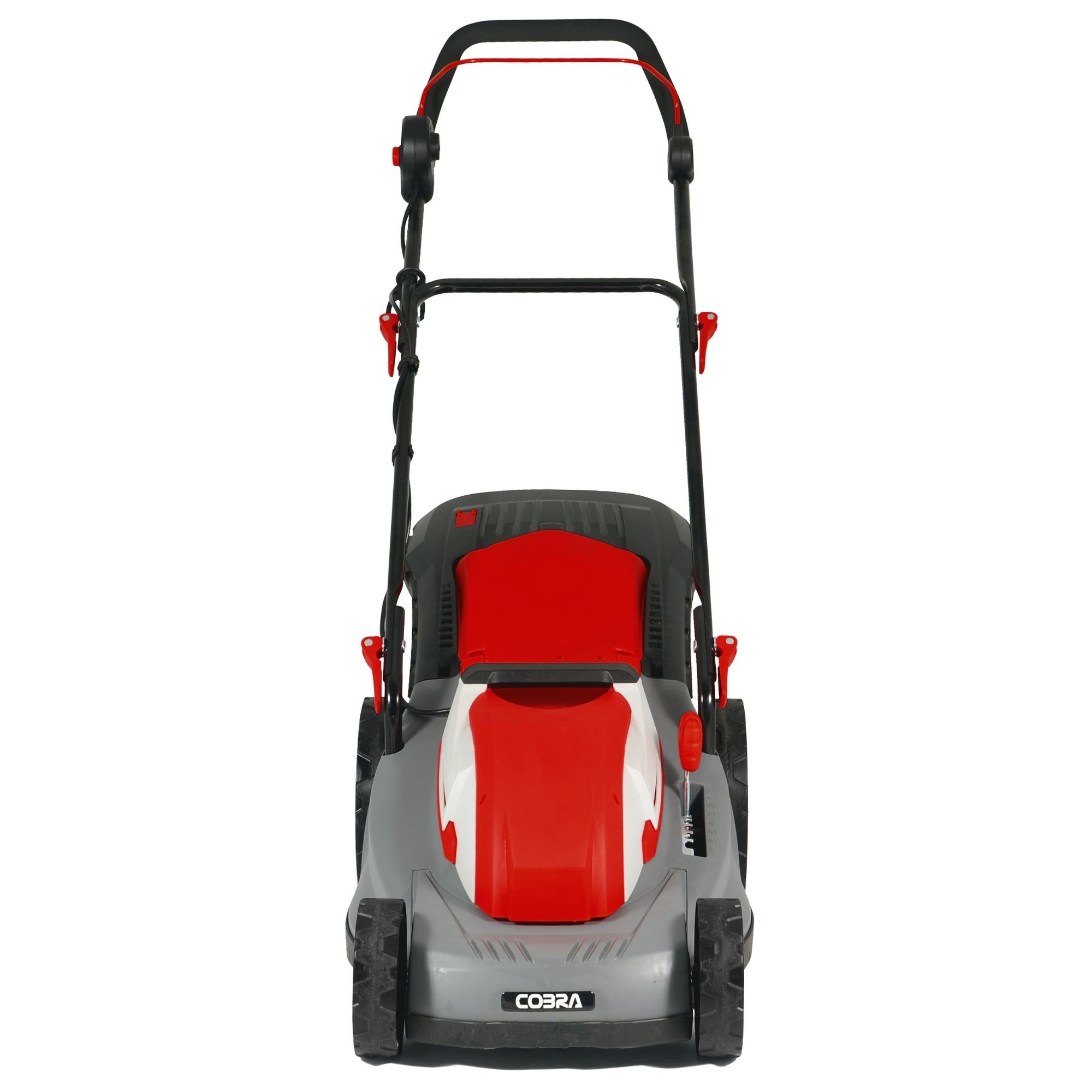 dsnao2uhhhv.jpg - Mowers Online Red and gray push lawn mower with handles